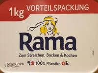 Mängden socker i Rama