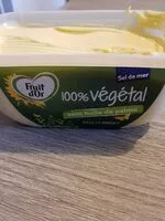 Mängden socker i 100% végétal