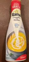 Mängden socker i 15% Rama Cremefine zum Kochen