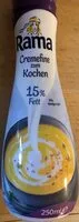 Mängden socker i Cremefine zum kochen 15% Fett