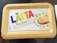 Mängden socker i Lätta au beurre