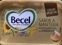 Mängden socker i Becel creme vegetal