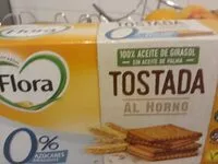 Mängden socker i Tostada al horno 0% azucares