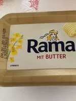 Mängden socker i Rama mit Butter