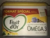 Mängden socker i Fruit d'Or Oméga 3 Doux