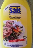 Mängden socker i Sais Crème d'huile végétale