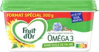 Mängden socker i Fruit d'Or Oméga 3 Sel de Mer - Sans huile de palme