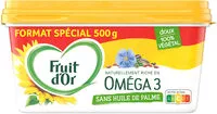 Mängden socker i Fruit d'Or Oméga 3 Doux - Sans huile de palme