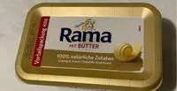 Mängden socker i Rama mit Butter