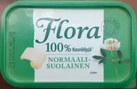 Mängden socker i Flora normal salted margarine