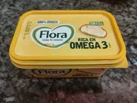Mängden socker i Flora Rica en Omega 3