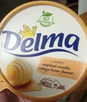 Mängden socker i Delma o smaku wiejskiego masełka