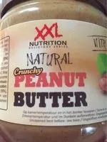 Mängden socker i Crunchy peanut butter