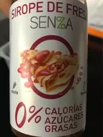 Mängden socker i Sirope de fresa