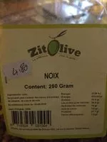 Mängden socker i Noix