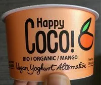 Mängden socker i Happy Coco!, Mango