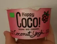 Mängden socker i Coconut yogurt. Raspberry