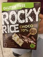 Mängden socker i Rocky rice choco 70% GLUTEN FREE