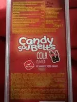 Mängden socker i Candy sour belts cola