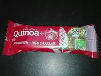 Mängden socker i Quinoa+ barre de céréale fraise chocolat