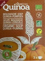 Mängden socker i Soupe bio quinoa citrouille