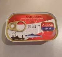 Mängden socker i Sardines huile pimentée