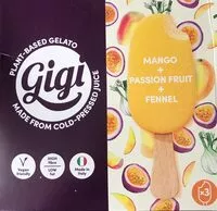 Mängden socker i Plant based gelato