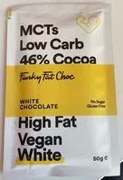 Mängden socker i MCTs low carb white chocolate