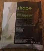 Mängden socker i Shape - goût crème douce