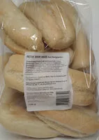 Mängden socker i Petit Pain Weiß zum Fertigbacken