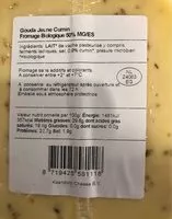 Mängden socker i Gouda jeune cumin biologique