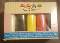 Mängden socker i Fun cakes- pâte à sucre