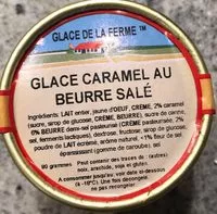 Mängden socker i Glace caramel au beurre salé