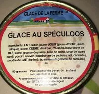 Mängden socker i Glace au speculoos