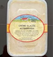 Mängden socker i Crème glacée au sarrasin