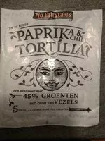 Mängden socker i Paprika & chili tortilla