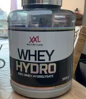 Mängden socker i Whey hydro xxl banaan