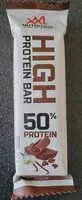 Mängden socker i High Protein Bar 50% Protein
