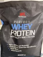 Mängden socker i Perfect whey protein