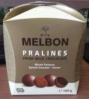 Mängden socker i Melbon pralines