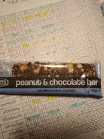 Mängden socker i Peanut & chocolate bar