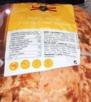 Mängden socker i Filet de poulet