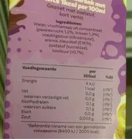 Mängden socker i Passievrucht en limoen