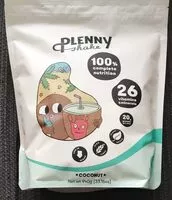 Mängden socker i Batido plenny shake sabor coco