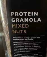 Mängden socker i Protein granola mixed nuts