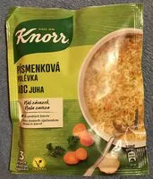 Mängden socker i Písmenková polévka