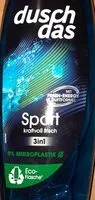 Mängden socker i dusch das "Sport"