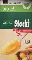 Mängden socker i Stocki 3x2 portions