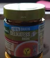 Mängden socker i Delikatess Brühe