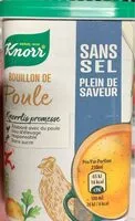 Mängden socker i bouillon de poule